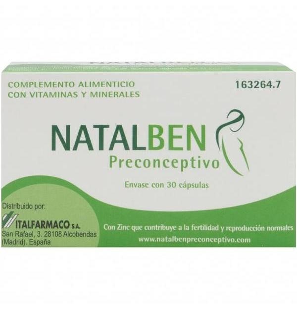 Natalben Preconceptivo (30 Capsulas)