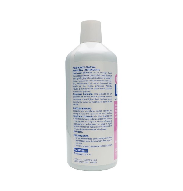 Gingilacer Encias Delicadas Colutorio (1 Envase 1000 Ml)