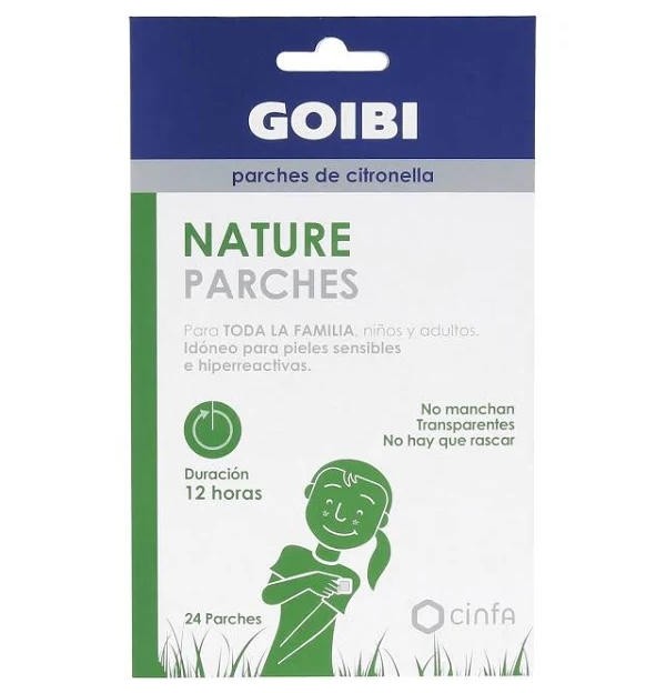Goibi Parches Adh Citronela Sobre La Ropa (24 Parches)