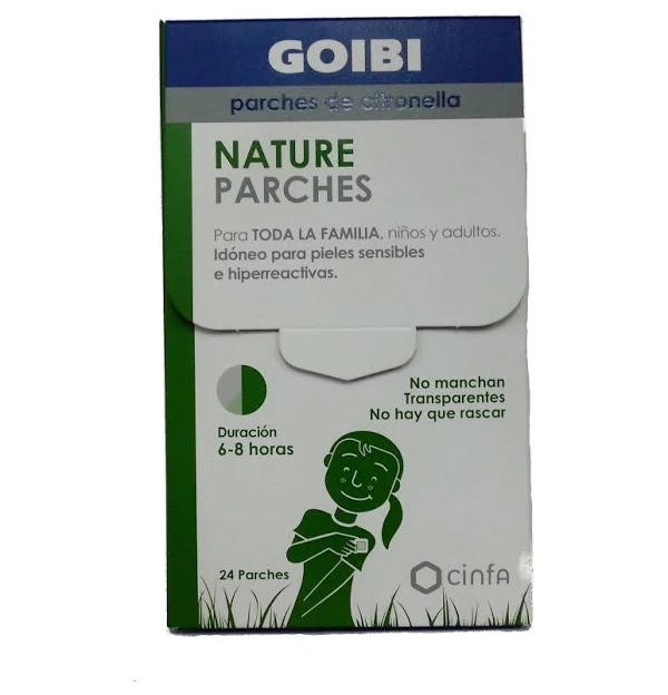 Goibi Parches Adh Citronela Sobre La Ropa (24 Parches)