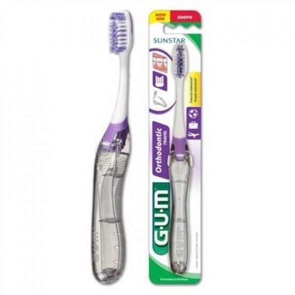 Gum® Cepillo Dental Ortodoncia Viaje 125 1Ud