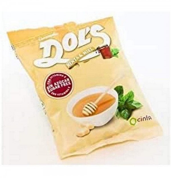 Dol'S Caramelos Sin Azucar (1 Envase 60 G  Sabor Menta Miel)