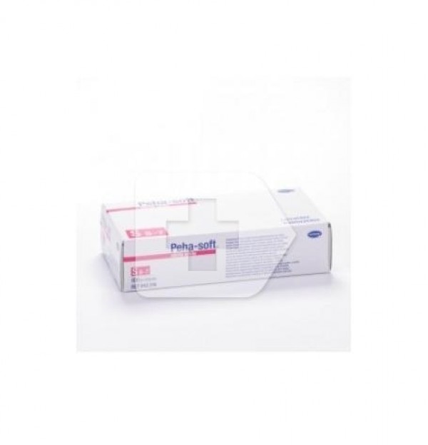 Guantes De Nitrilo Desechables - Peha-Soft Nitrile (100 Unidades Talla S White)