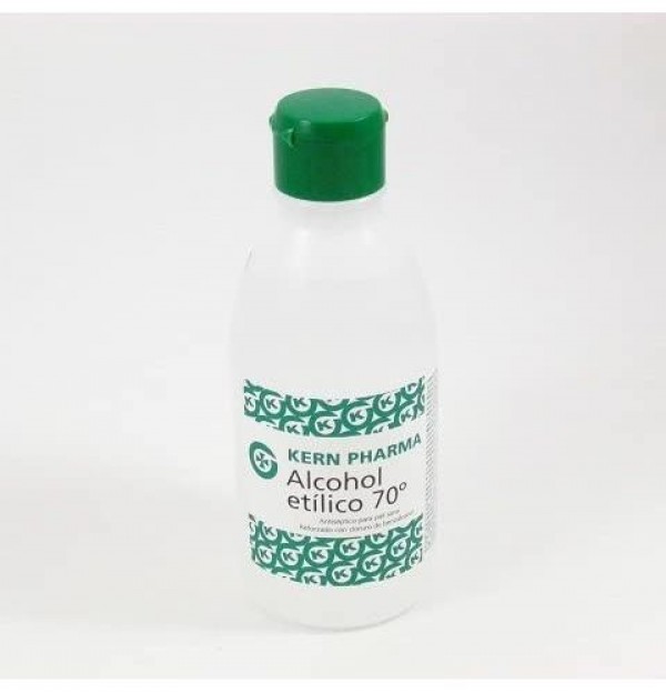Alcohol 70º - Kern Pharma (1 Frasco 250 Ml)