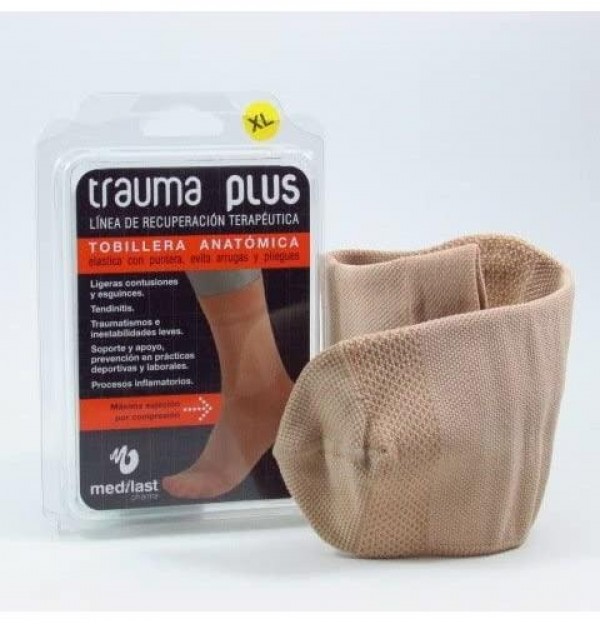 Tobillera Con Puntera - Medilast Trauma Plus (1 Unidad Talla Extragrande)