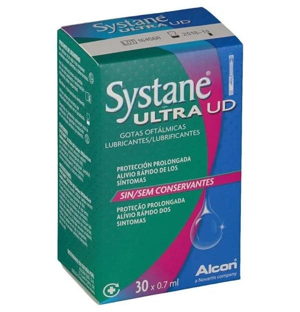 Systane Ultra Unidosis, Gotas Oftálmicas Lubricantes, 30 Monodosis. - Alcon