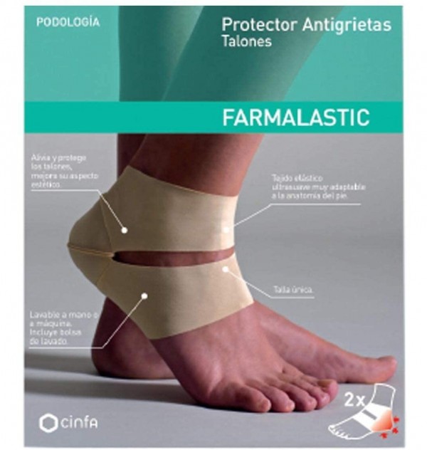 Farmalastic Feet Protector Antigrietas Talones (T - U)