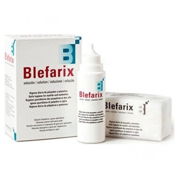 Blefarix Solucion 100 Ml + 100 Gasas