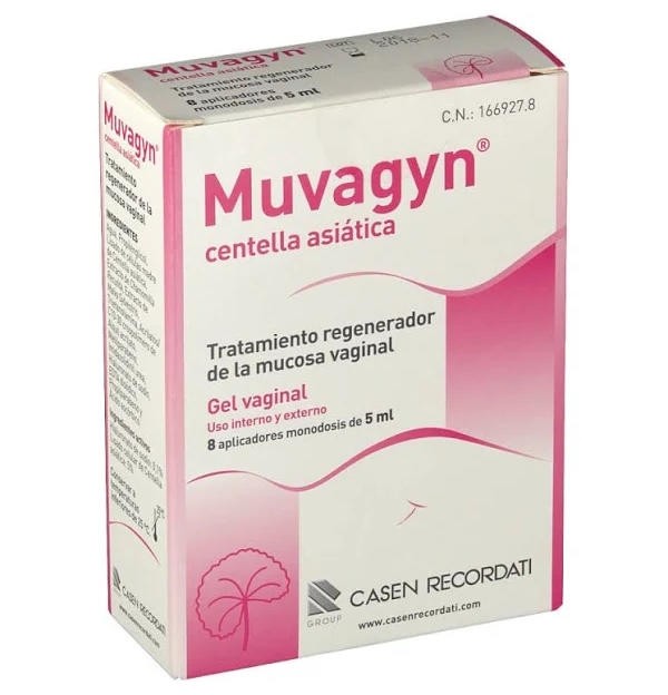 Muvagyn Centella Asiatica Monodosis (5 Ml 8 Aplicaciones)