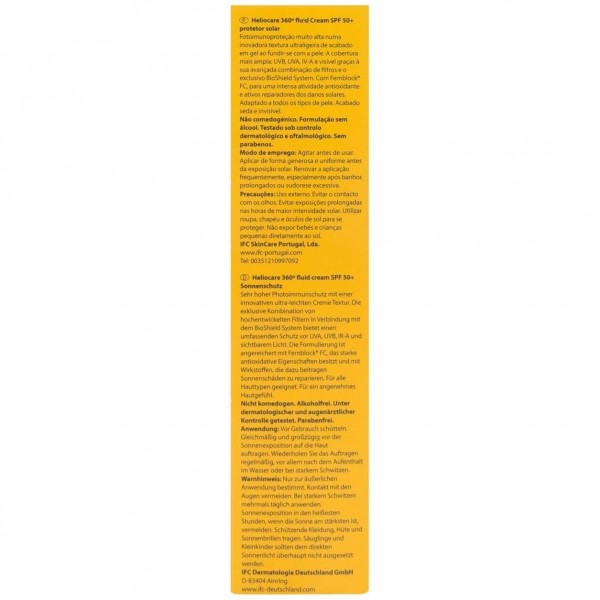 Heliocare 360º Fluido Cremoso Spf 50+, 50 Ml