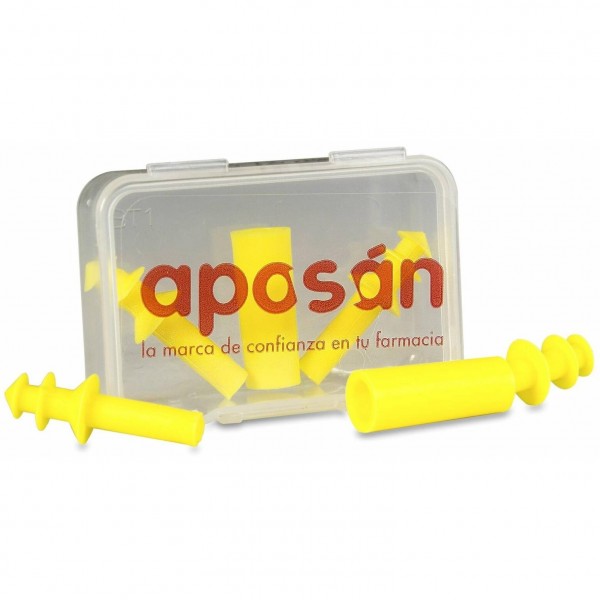 Aposán Tapones Silicona Inyectada Niños, 2 Uds