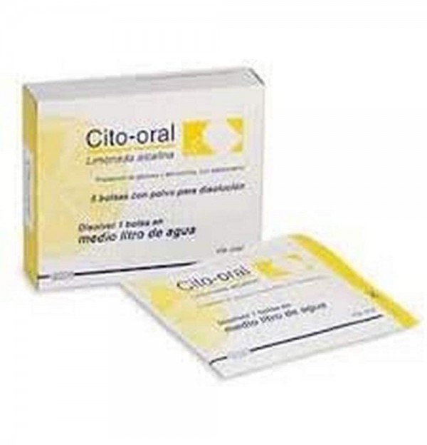 Cito-Oral Limonada Alcalina (10 Bolsas 15,5 G)