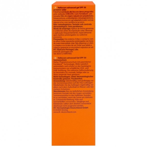Heliocare Advanced Gel Protector Solar Spf50 50Ml