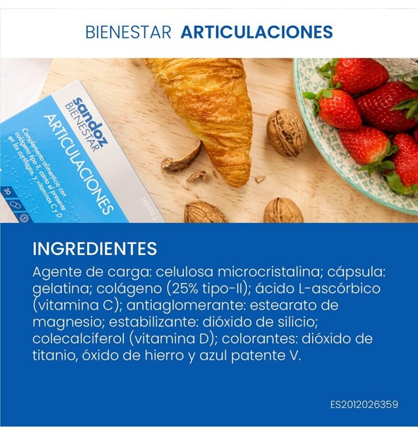 Sandoz Bienestar Articulaciones (30 Capsulas)