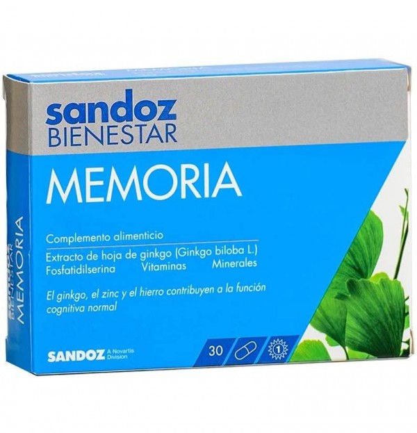 Sandoz Bienestar Memoria (30 Capsulas)