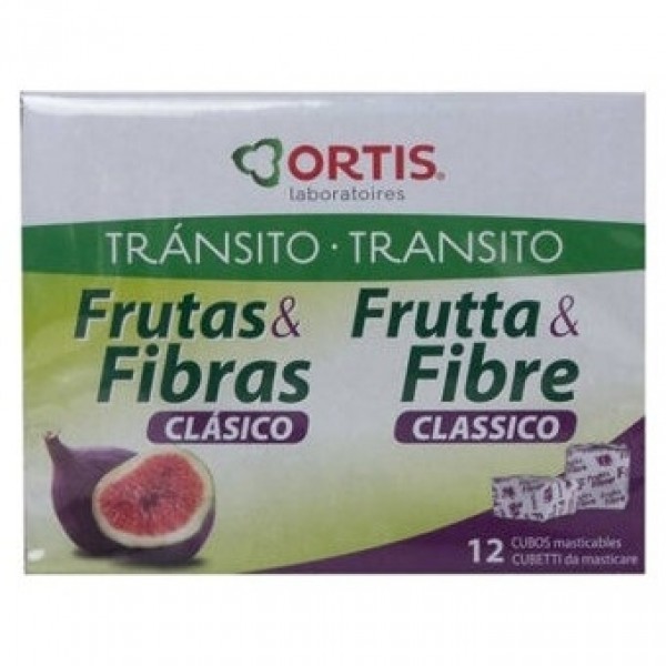 Frutas Y Fibras Clásico 12 Cubos Masticables