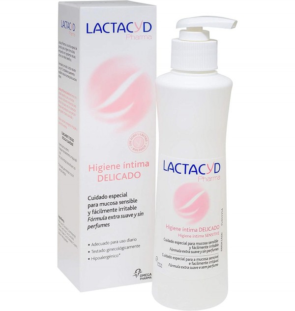 Lactacyd Higiene Intima Delicado (1 Envase 250 Ml)
