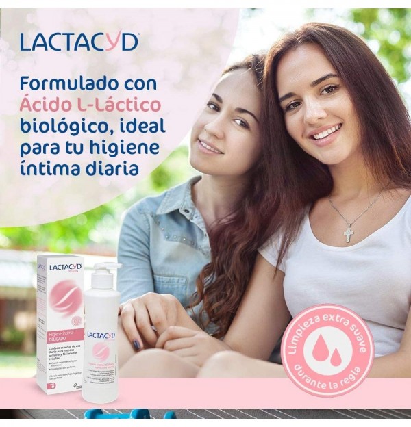 Lactacyd Higiene Intima Delicado (1 Envase 250 Ml)