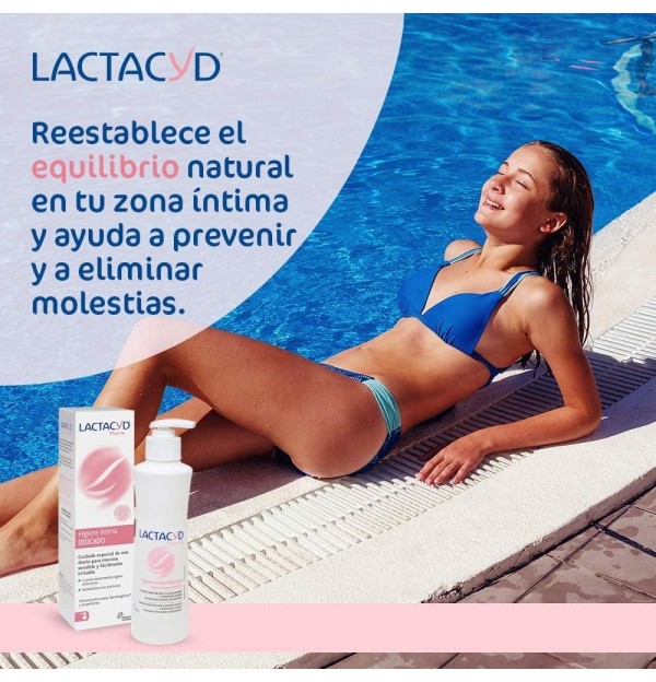 Lactacyd Higiene Intima Delicado (1 Envase 250 Ml)