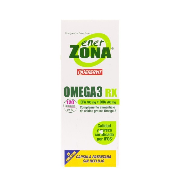 Enerzona Omega 3Rx (1 G 120 Capsulas)