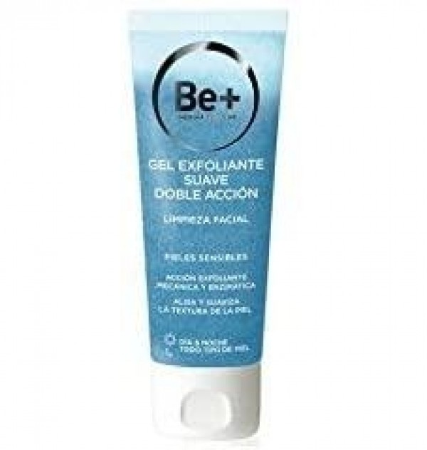 Be+ Gel Exfoliante Suave Doble Accion (1 Envase 75 Ml)