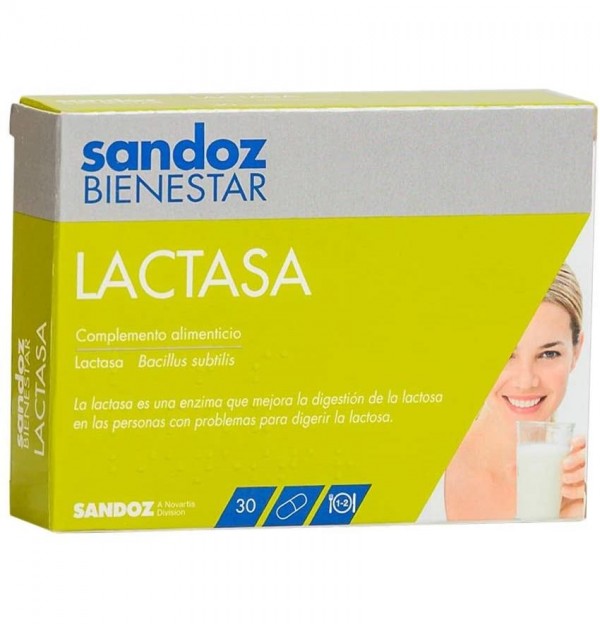 Sandoz Bienestar Lactasa (30 Capsulas)