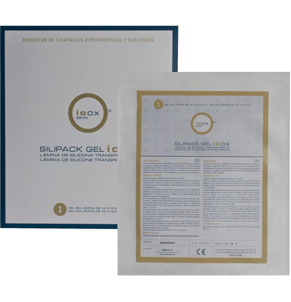 Silipack Gel Ioox Lamina - Silicona (10 X 10 Cm)