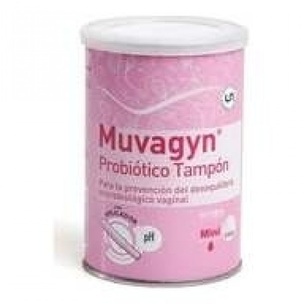 Muvagyn® Probiótico Tampón Mini Con Aplicador 9Uds