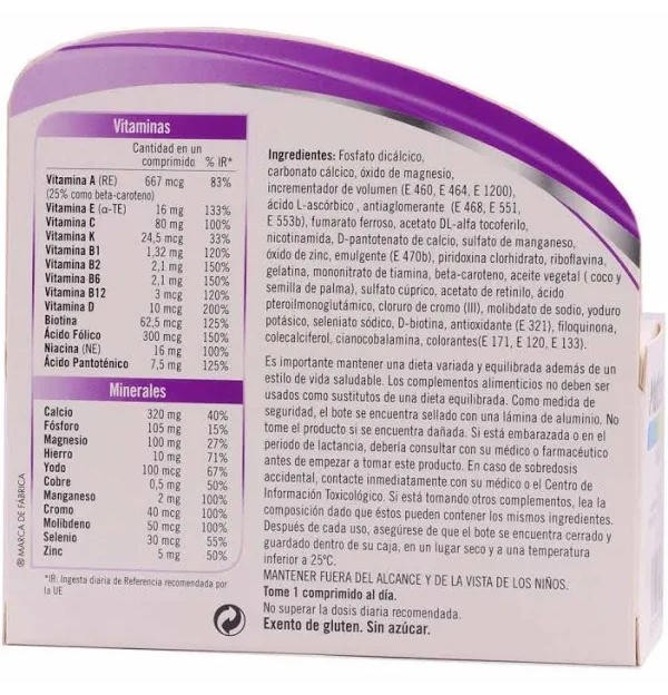 Multicentrum Mujer (90 Comprimidos)
