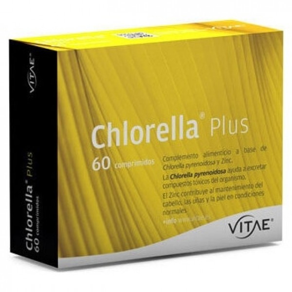 Chlorella Plus Con Zinc 60 Compr Vitae