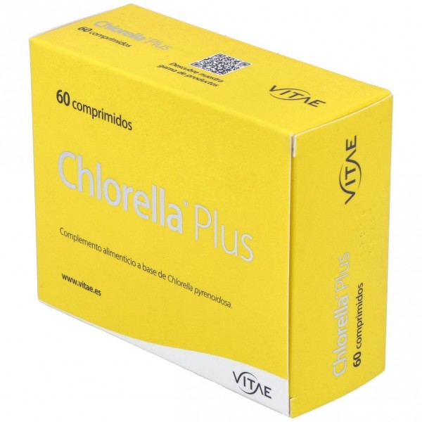 Chlorella Plus Con Zinc 60 Compr Vitae