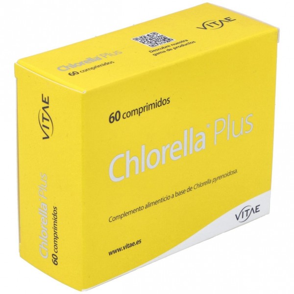 Chlorella Plus Con Zinc 60 Compr Vitae