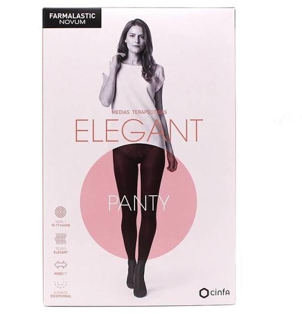 Panty Compresion Ligera - Farmalastic Novum Elegant (Caviar Talla 2)