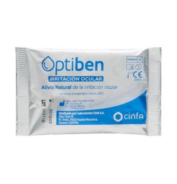 Optiben Ojos Irritados (10 Ampollas Unidosis 0,4 Ml)