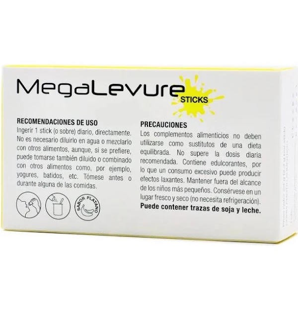 Megalevure (10 Sticks Sabor Platano)