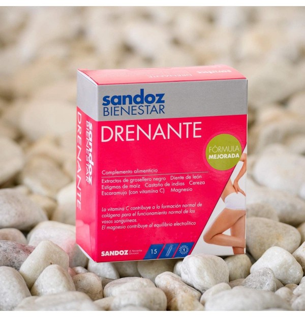 Sandoz Bienestar Drenante (15 Ampollas)