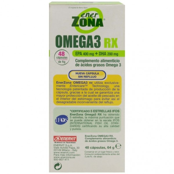 Enerzona Omega 3 Rx 1 Gr 48 Caps