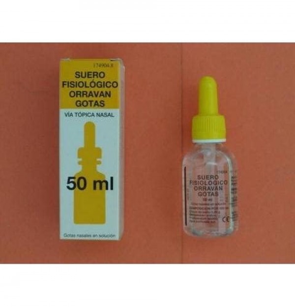 Orravan Suero Fisiologico (Gotas 50 Ml)