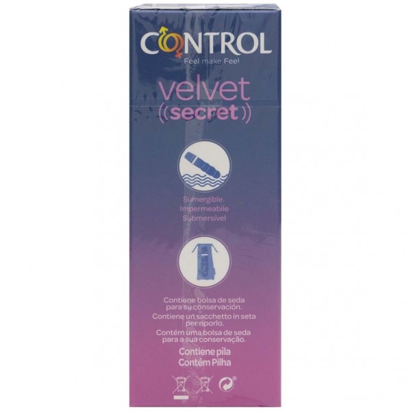 Control Velvet Secret Mini Estimulador, 1 Ud