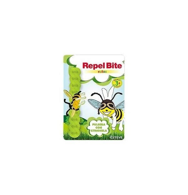 Repel Bite Niños Pulsera Con Citronela