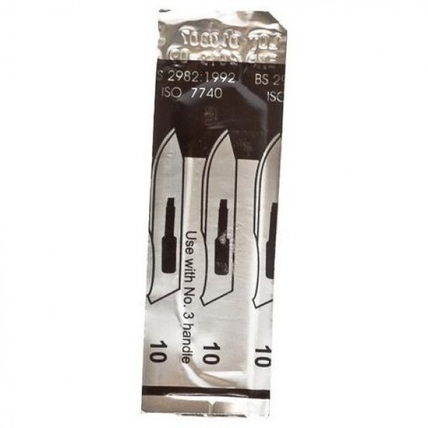 Hojas Bisturi Corysan Esteril N.10 100 U