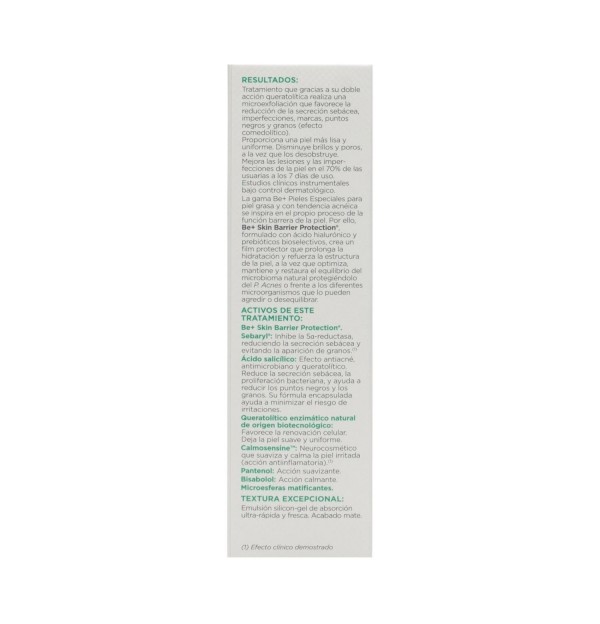 Be+ Med Acnicontrol Reductor De Granos Y Espinillas (1 Envase 40 Ml)