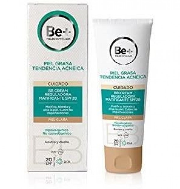 Be+ Med Acnicontrol Evita Brillos Y Granos (1 Envase 40 Ml Con Color)