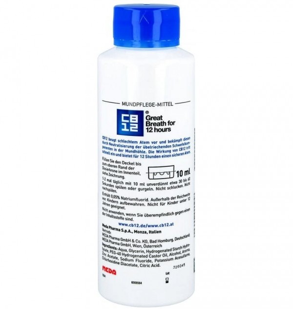 Cb12 Enjuague Cuidado Bucal (1 Envase 500 Ml)