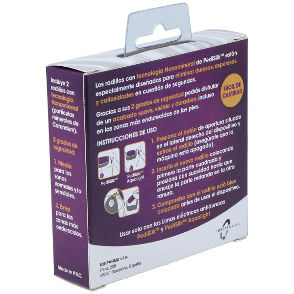 Pedisilk Rodillos De Recambio 2Uds