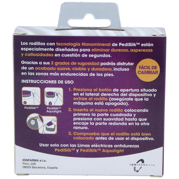 Pedisilk Rodillos De Recambio 2Uds