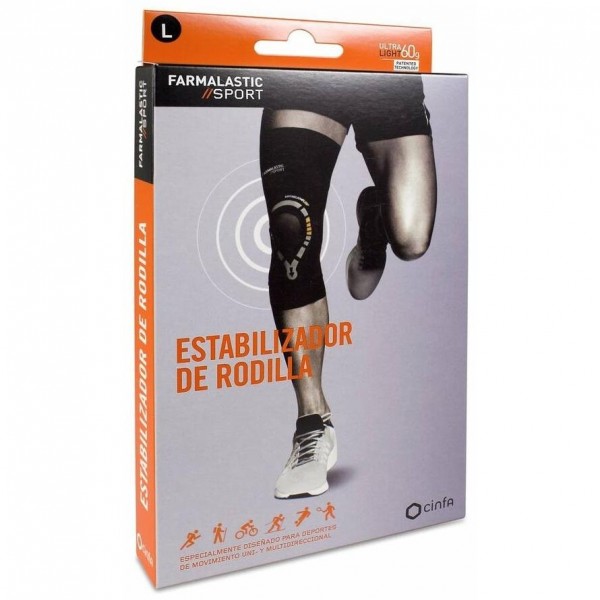 Farmalastic Sport Estabilizador De Rodilla Talla L, 1 Ud