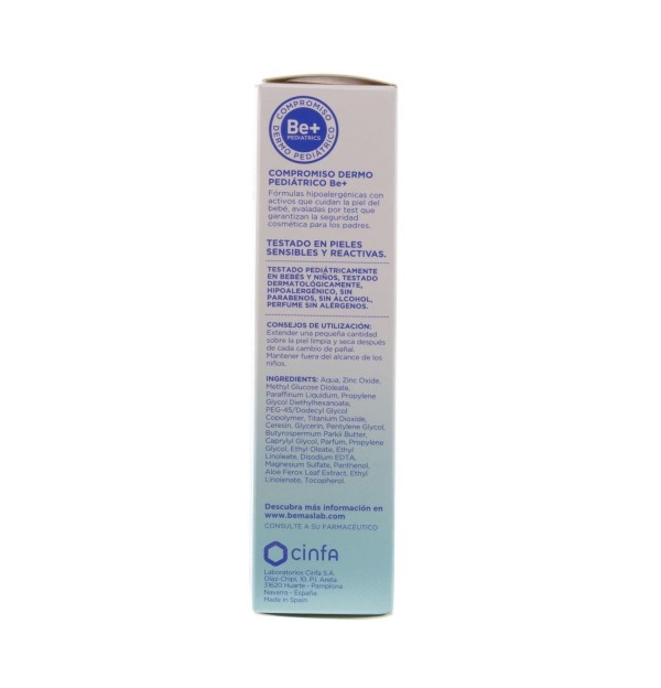 Be+ Pediatrics Pasta Al Agua Cambio De Pañal (1 Envase 75 Ml)