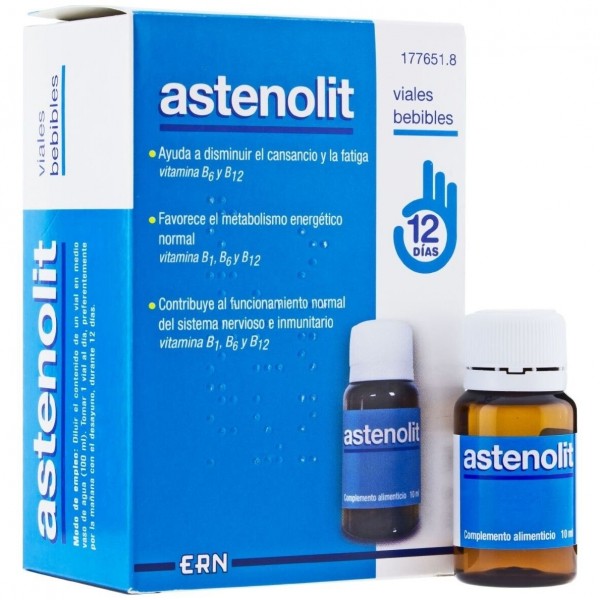 Astenolit 12 Viales Bebibles