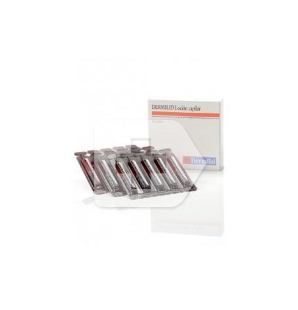 Dermilid Locion Capilar Ampollas (15 Ampollas 5 Ml)